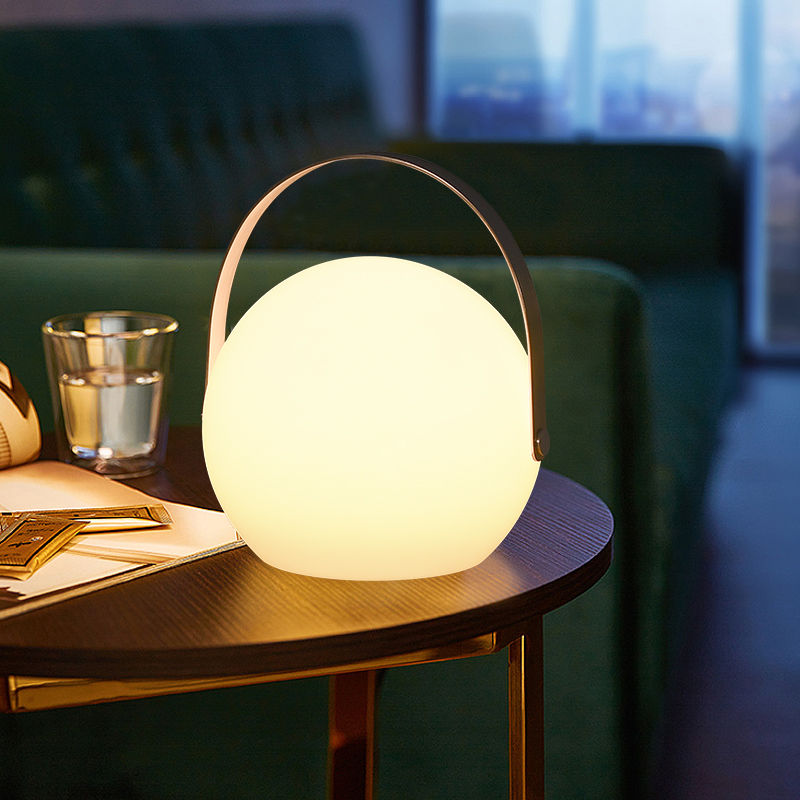 Spherical Cordless LED Lantern Table Lamp