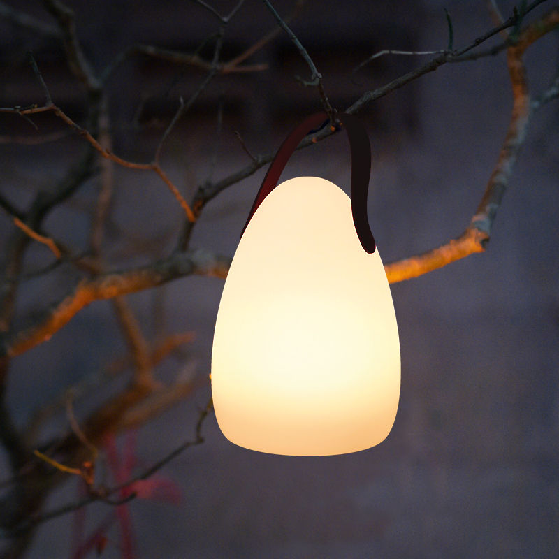 Mobile Egg Shape Lantern Wireless LED Table Lamp