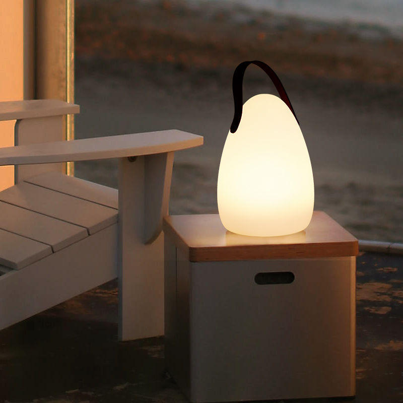 Mobile Egg Shape Lantern Wireless LED Table Lamp