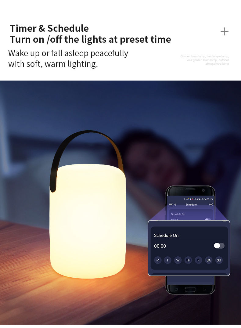 Smart Table Lamp | Portable Table Lamp | Bluetooth Table Lamp | Light Venus