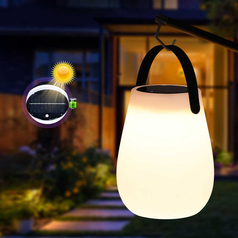 Multipurpose Portable Outdoor LED Solar Lanterns Lamp