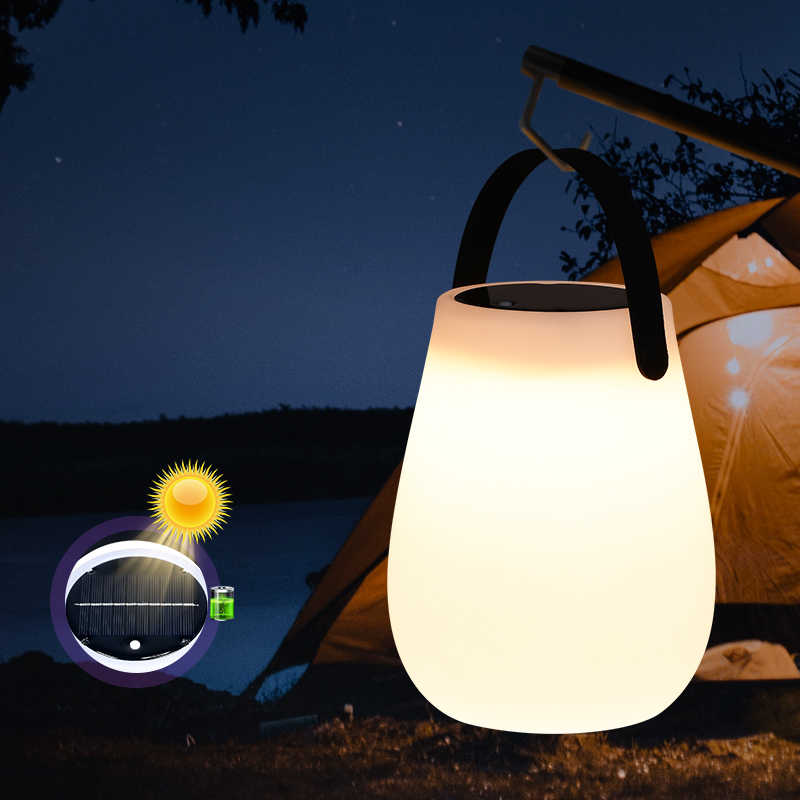 Multipurpose Portable Outdoor LED Solar Lanterns Lamp