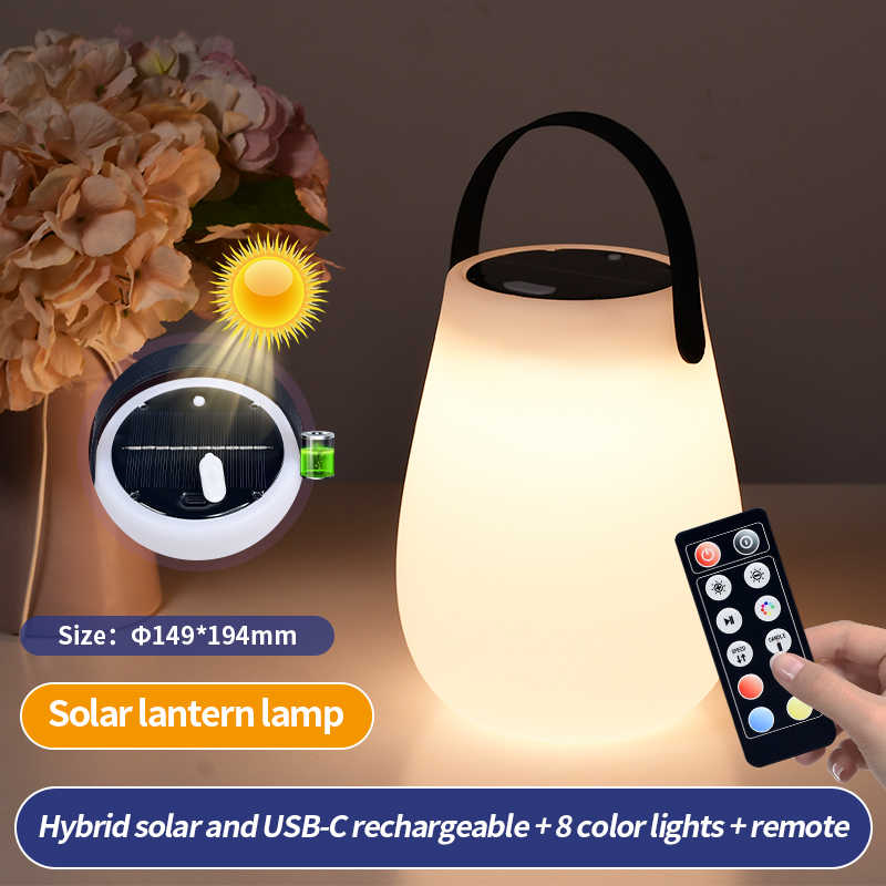 Multipurpose Portable Outdoor LED Solar Lanterns Lamp