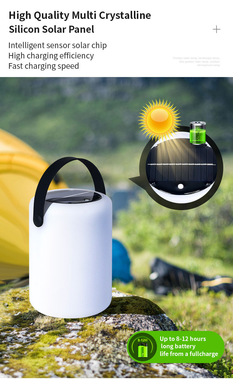 Outdoor Solar Lanterns | Solar Rechargeable Lantern | Solar Lantern Table Lamp - Light Venus