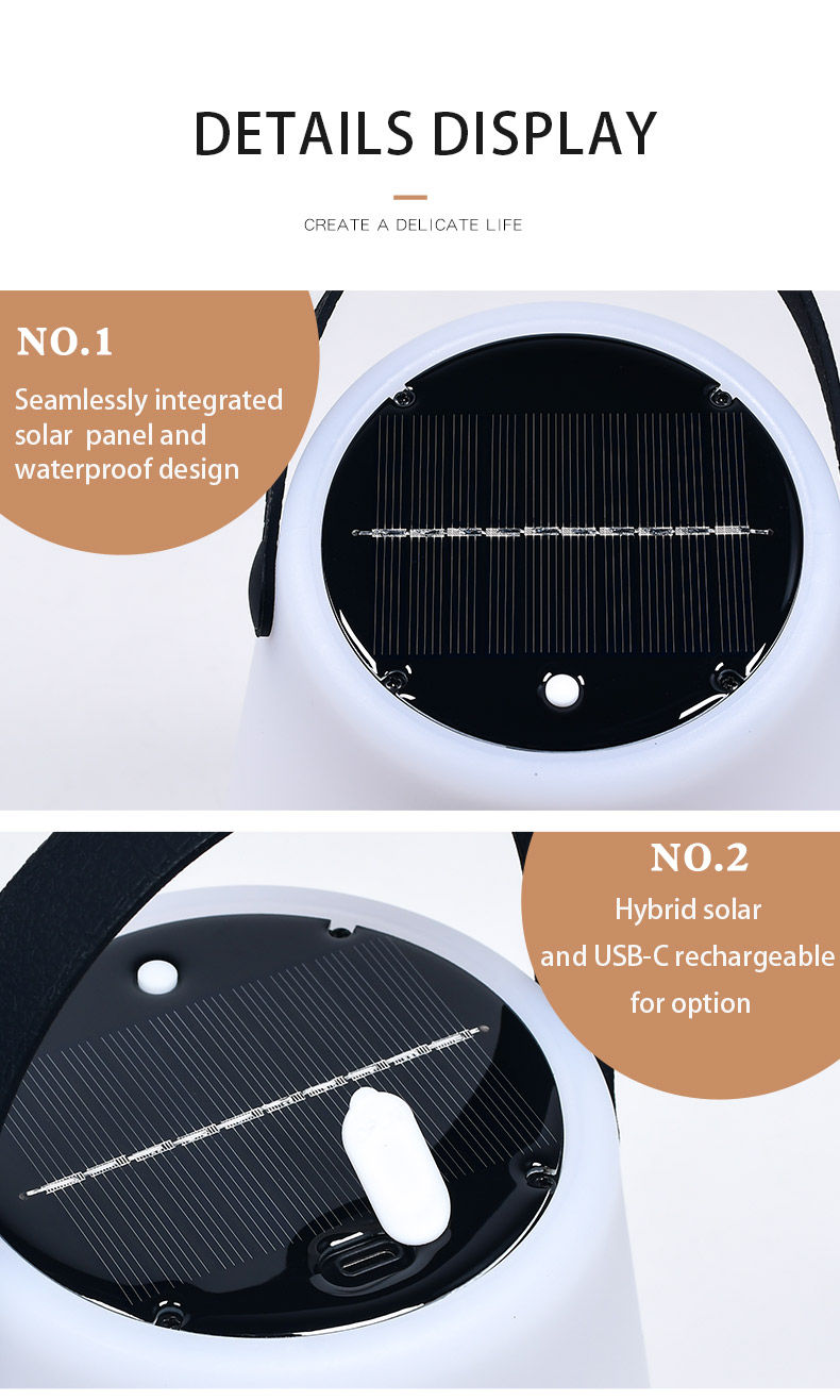 Outdoor Solar Lanterns | Solar Rechargeable Lantern | Solar Lantern Table Lamp - Light Venus