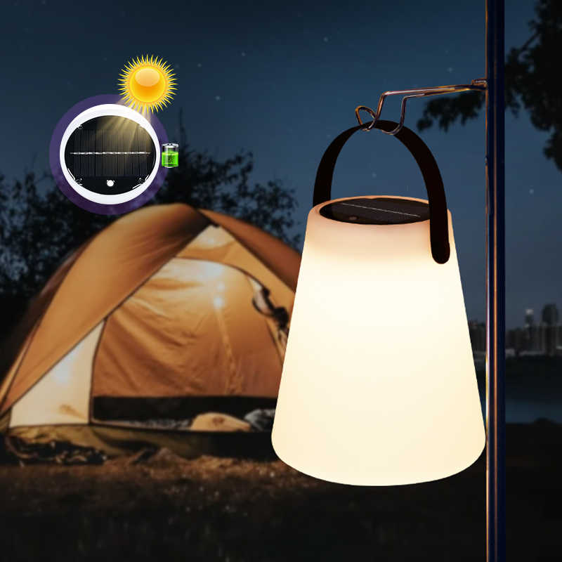Waterproof Outdoor Camping Hanging Solar Lantern