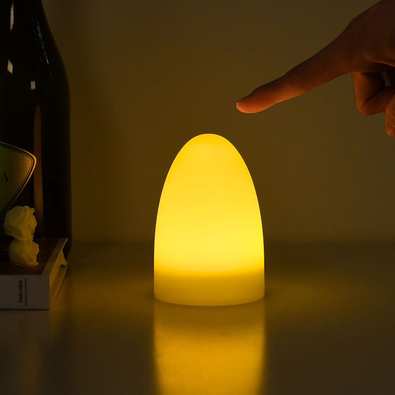 Decorative Egg Shape Cordless LED Mood Light Mini Table Lamp