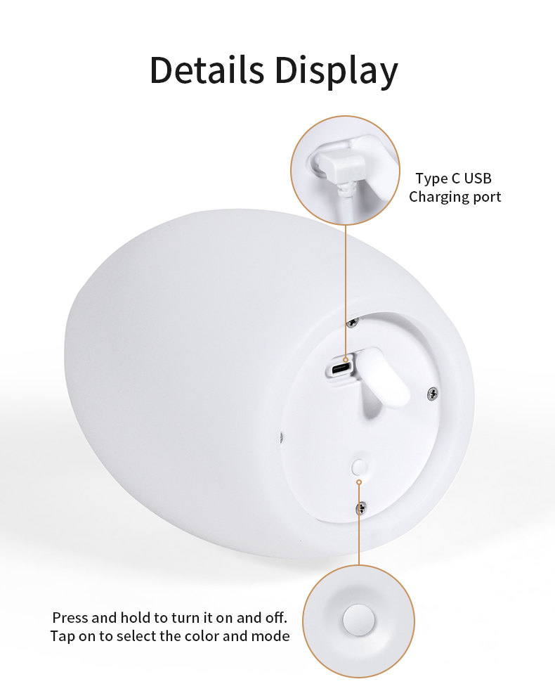 Rechargeable Table | Cordless Table Lamp | USB Table Lamp | Light Venus