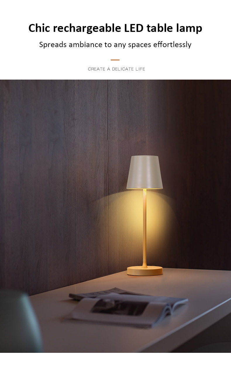 Metal Table Lamp | Aluminum Lamp | LED Table Lamp | Light Venus
