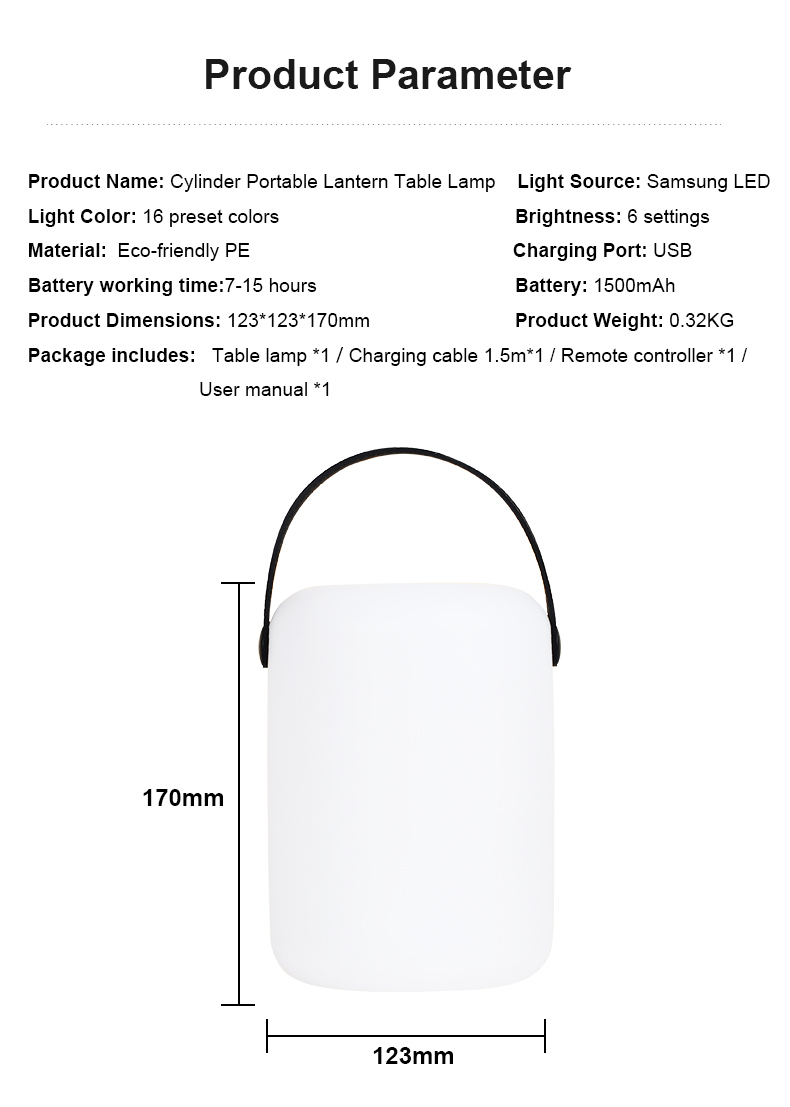 Rechargeable Lantern Table Lamp | Lantern Table Lamp | LED Table Lamp | Light Venus