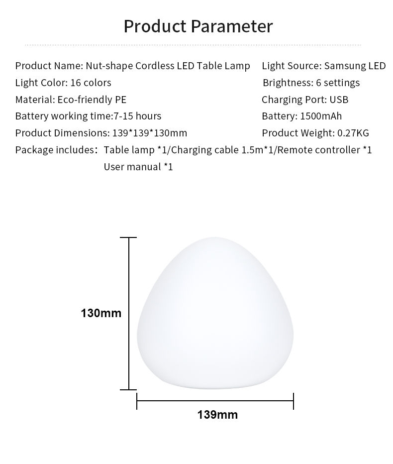 Custom Table Lamp | Cordless Table Lamp | Unique Table Lamp | Light Venus