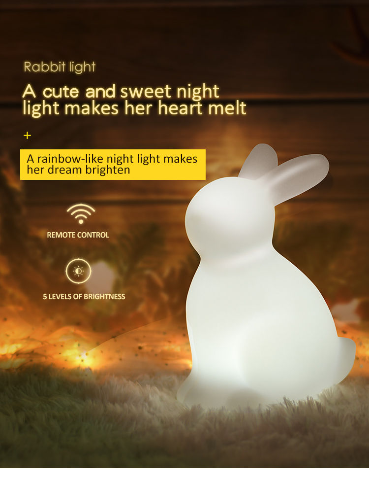 Night Light | LED Night Light | Bunny Night Light | Custom Night Light