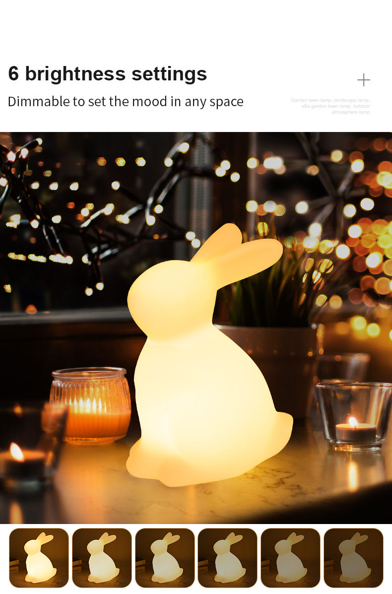 Cute Table Lamp | Rabbit Lamp | Rechargeable Table Lamp | Light Venus