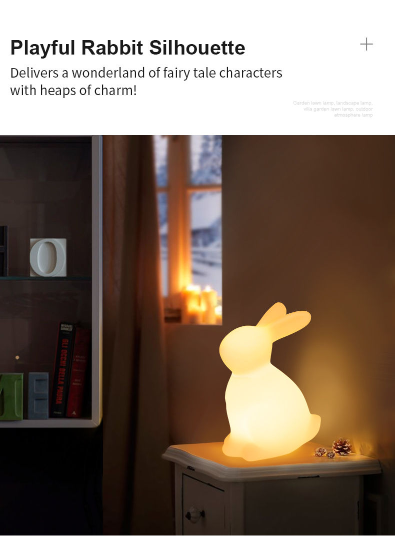 Cute Table Lamp | Rabbit Lamp | Rechargeable Table Lamp | Light Venus