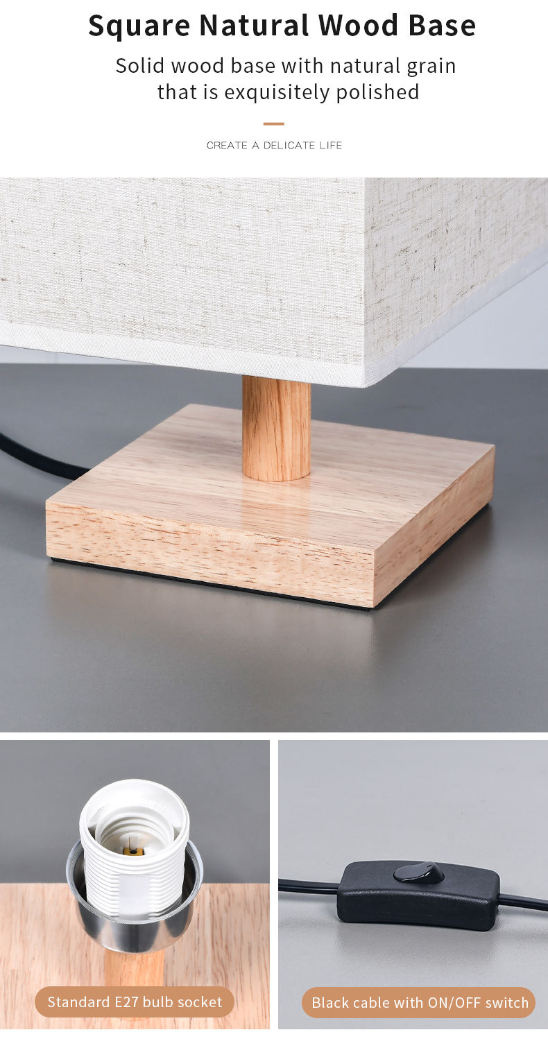 Wooden Table Lamp | Custom Table Lamp Manufacturer | Light Venus