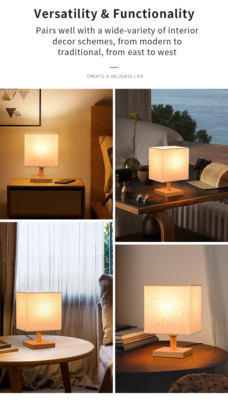 Wooden Table Lamp | Custom Table Lamp Manufacturer | Light Venus