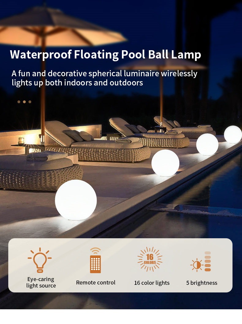 Ball Light | LED Ball Light | Pool Floating Light | Light Venus