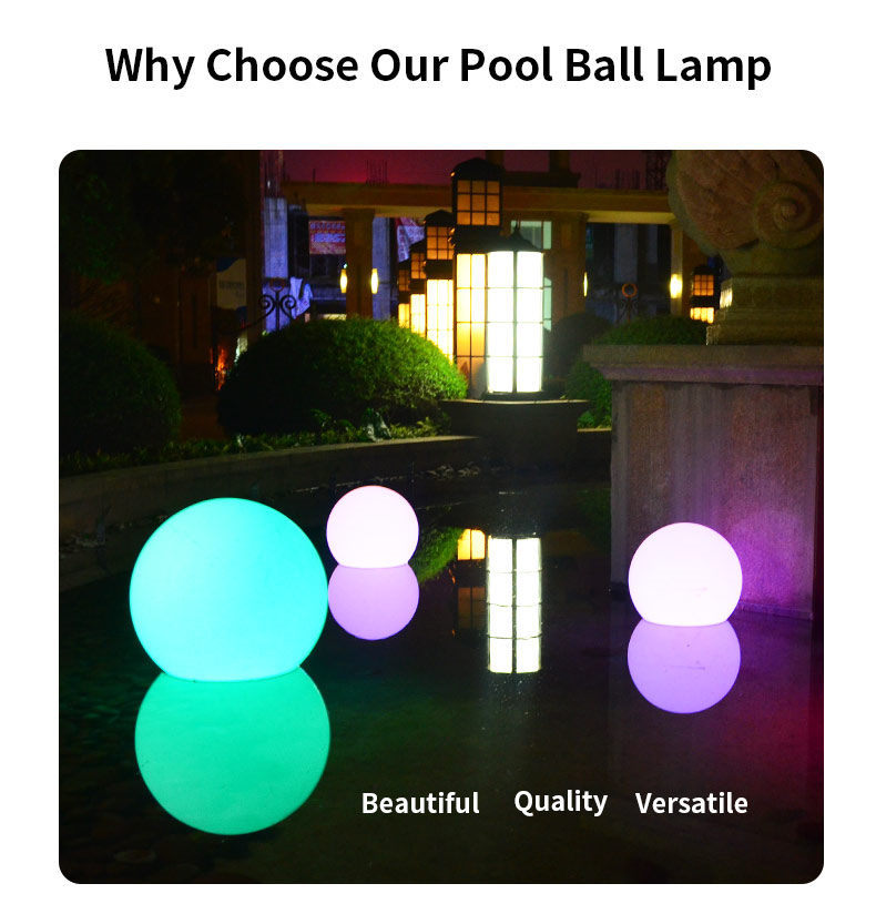 LED Ball Light | Floating Swimming Pool Lights | Floating Pool Balls 