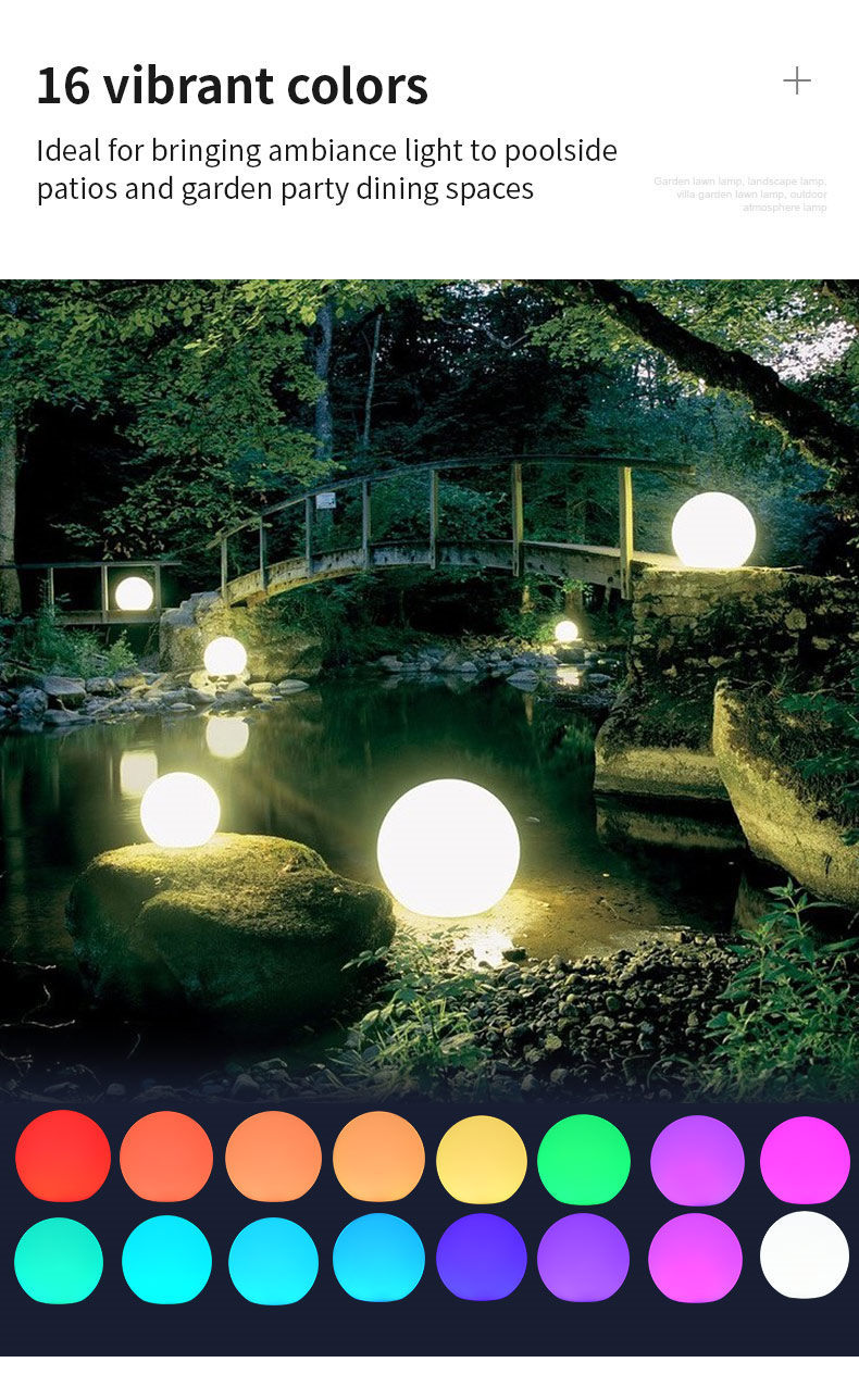 LED Ball Light | Floating Swimming Pool Lights | Floating Pool Balls 