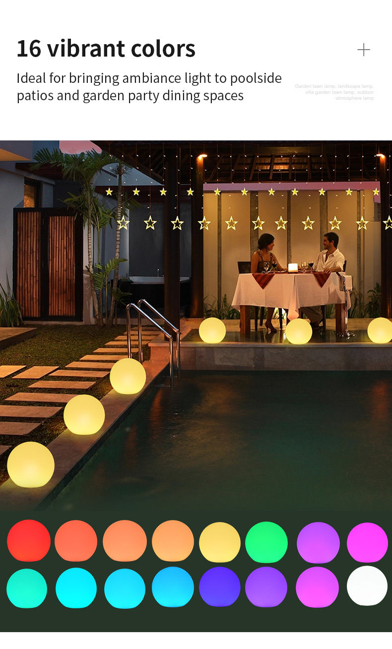 LED Ball Light | Outdoor Ball Lights | Floating LED Pool Lights LED Ball Light | Outdoor Ball Lights | Floating LED Pool Lights