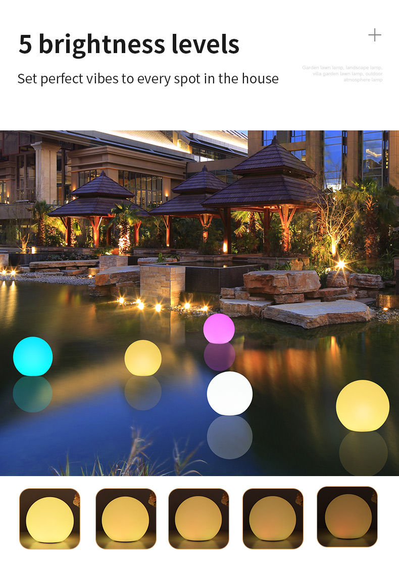 LED Ball Light | Outdoor Ball Lights | Floating LED Pool Lights
