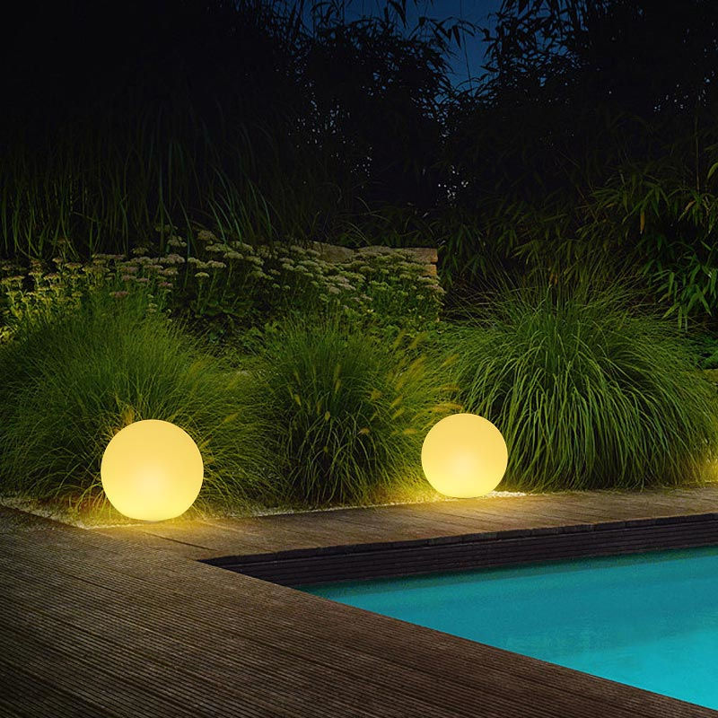 Outdoor Floating LED Pool Ball Lights