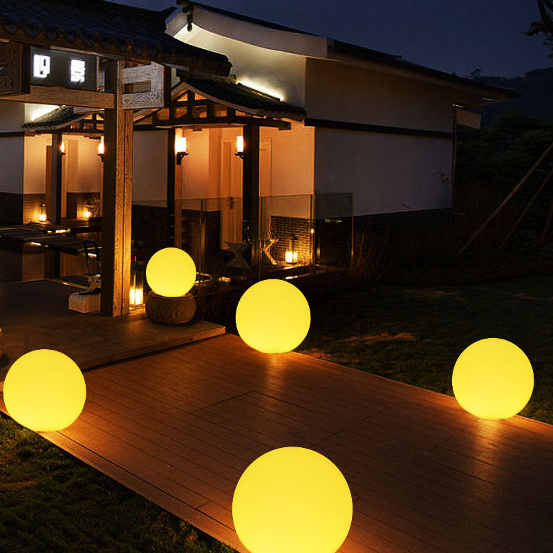 Rechargeable RGB LED Floating Sphere Light Up Ball Lamp