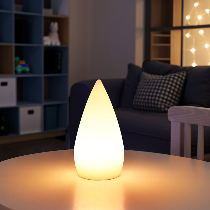 Waterdrop USB Rechargeable LED Mood Light Table Lamp