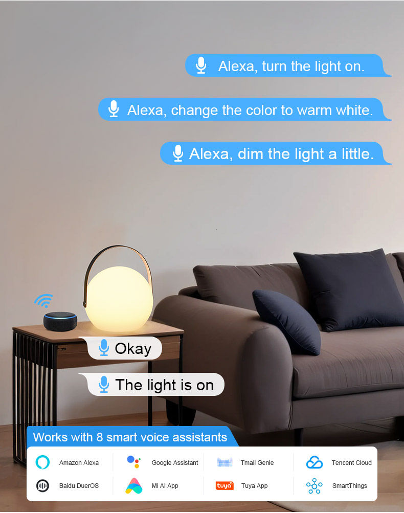 Smart Table Lamp | Bluetooth Table Lamp | App Table Lamp | Light Venus