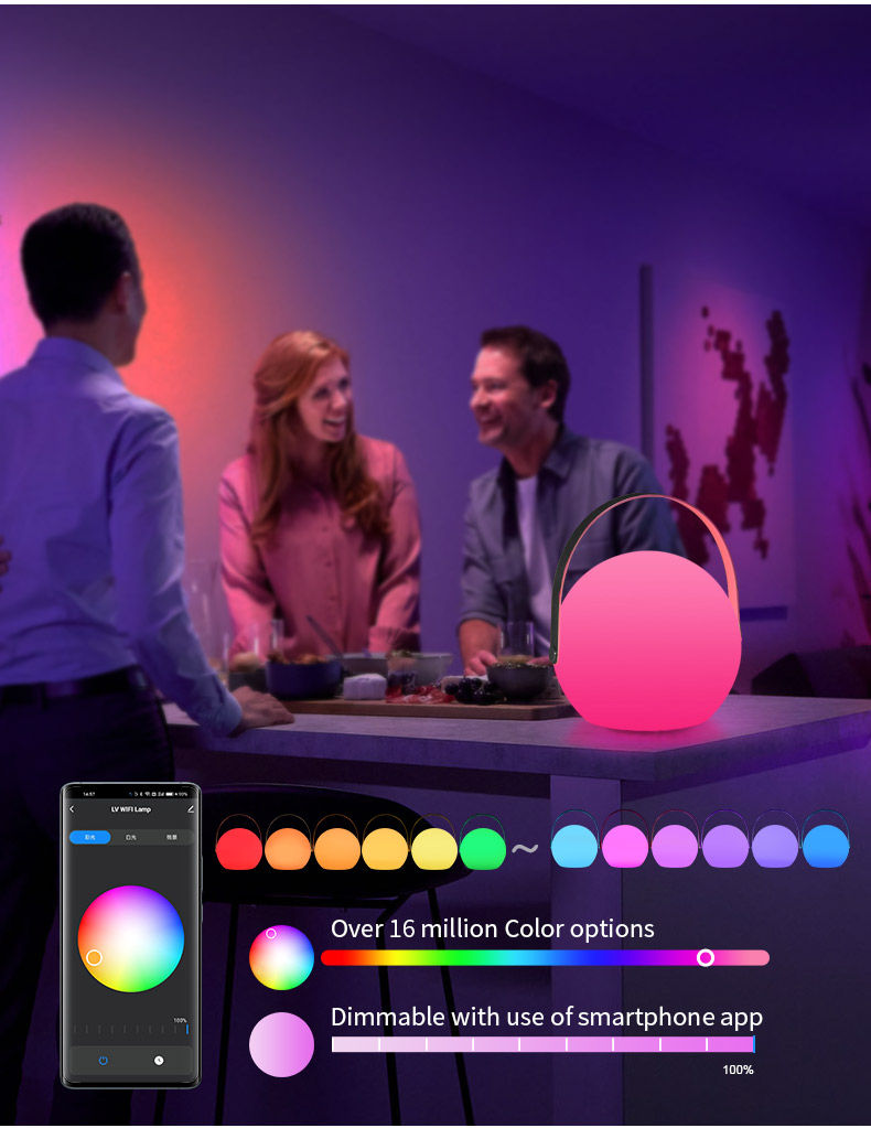 Smart Table Lamp | Bluetooth Table Lamp | App Table Lamp | Light Venus