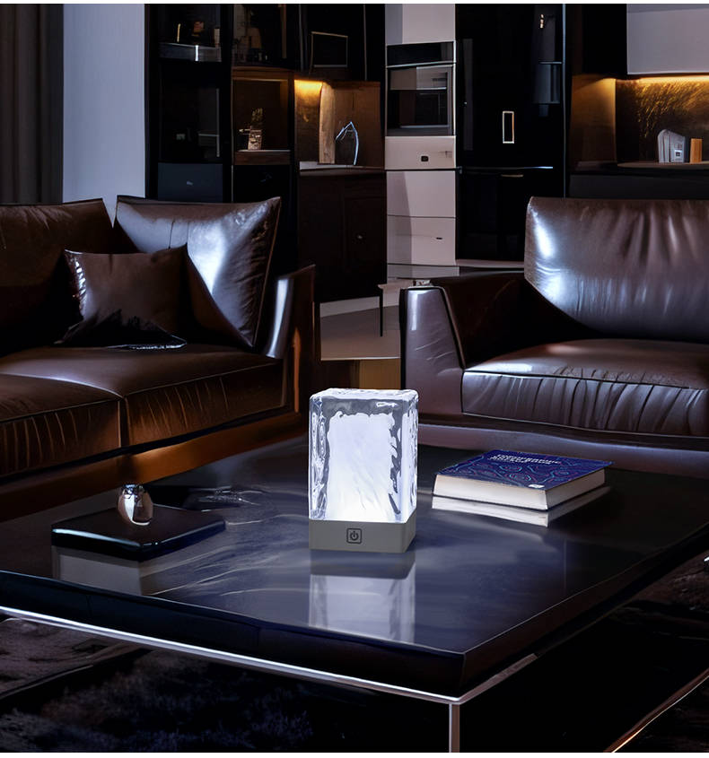 Crystal Table Lamp | Rock Crystal Table Lamp | Cordless Table Lamp