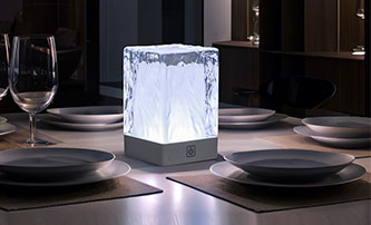 Light Venus newly released a beautiful rock crystal table lamp