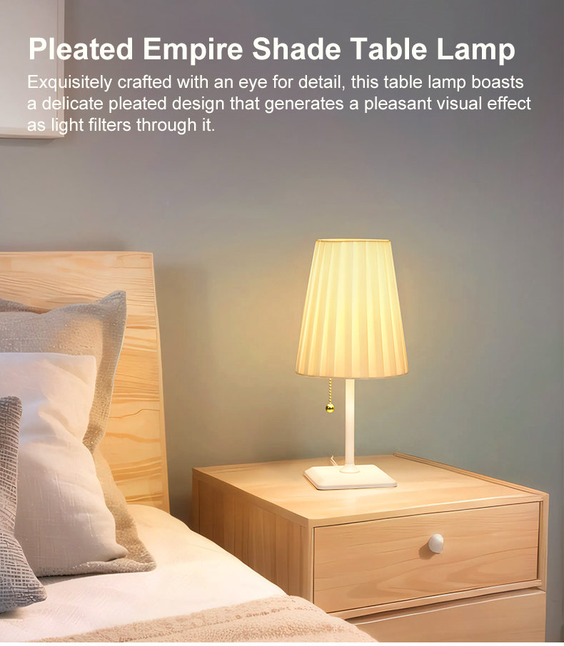 Pleat Table Lamp | Custom Table Lamp | Light Venus