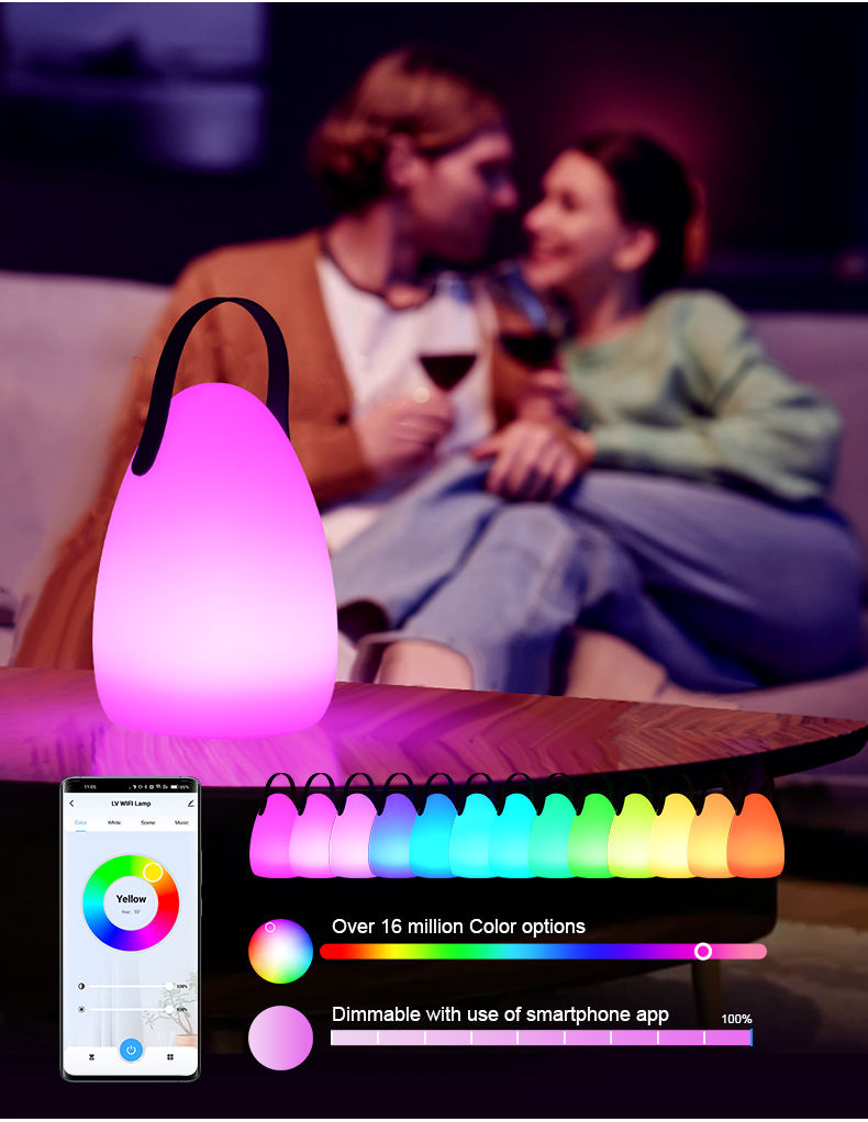 Smart Table Lamp | Portable Table Lamp | LED Lantern | Light Venus